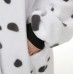 Dalmatiner Jumpsuit Schlafanzug Kostüm Onesie