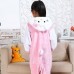 Kinder Hello Kitty Jumpsuit Schlafanzug Kostüm Onesie