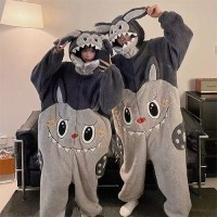 Labubu Jumpsuit Schlafanzug Kostüm Onesie 9 Varianten