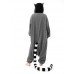 Lemur Jumpsuit Schlafanzug Kostüm Onesie