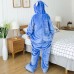 Stitch blau Jumpsuit Schlafanzug Kostüm Onesie