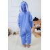 Kinder Lilo und Stitch blau Jumpsuit Schlafanzug Kostüm Onesie