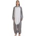 Nashorn Rinozeros Jumpsuit Schlafanzug Kostüm Onesie