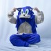 Sonic Igel Jumpsuit Schlafanzug Kostüm Onesie