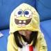 Kinder Sponge Bob Jumpsuit Schlafanzug Kostüm Onesie