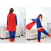 Superman Jumpsuit Schlafanzug Kostüm Onesie