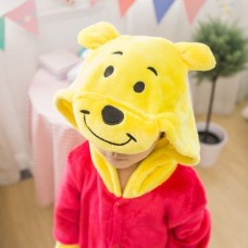 Kinder Winnie Puuh Jumpsuit Schlafanzug Kostüm Onesie